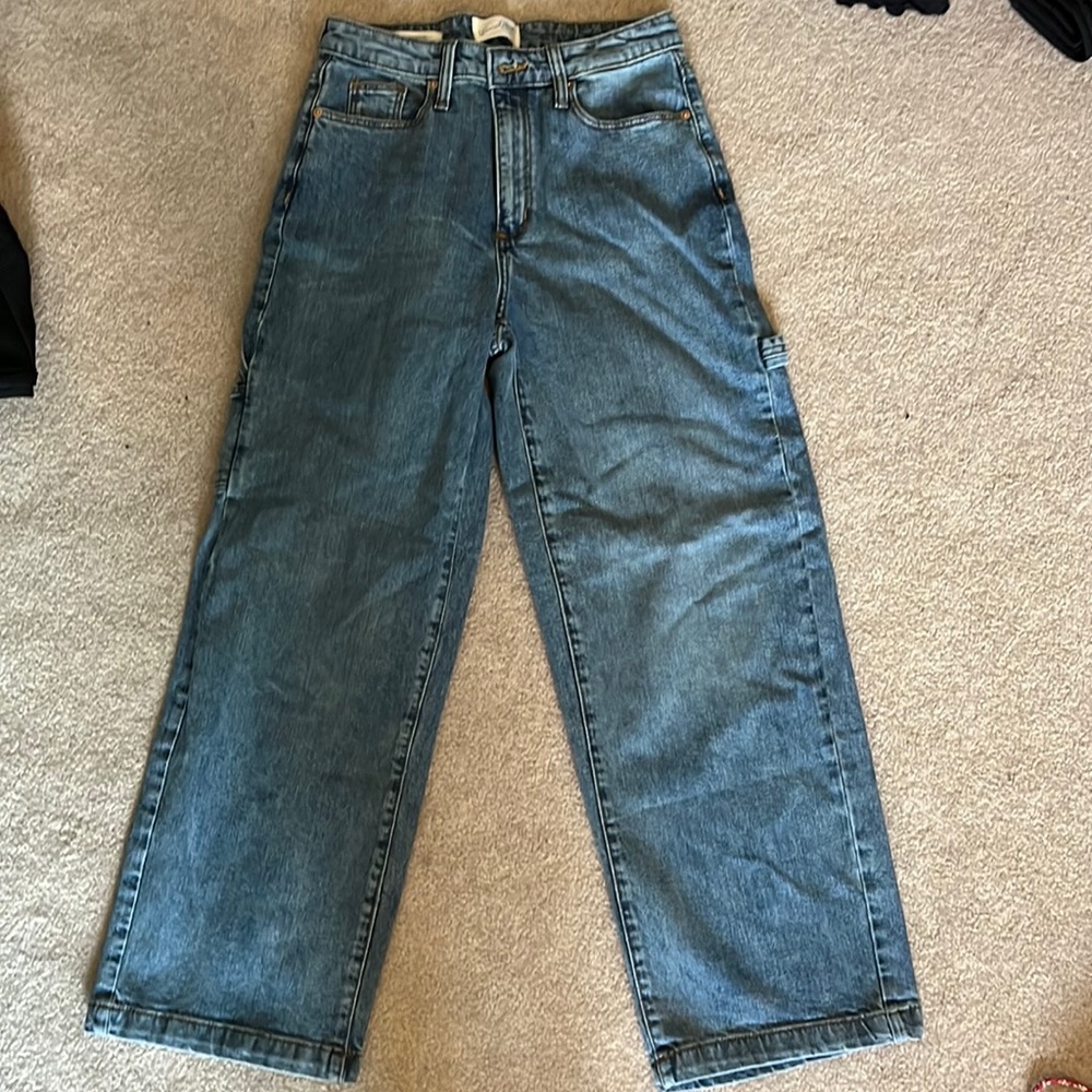 High Waisted Wide Leg Jeans